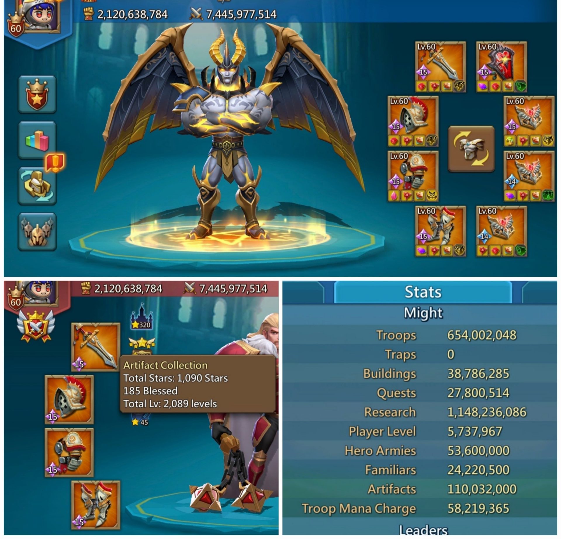 ☄️21k + mm Low might 1*11k Titan