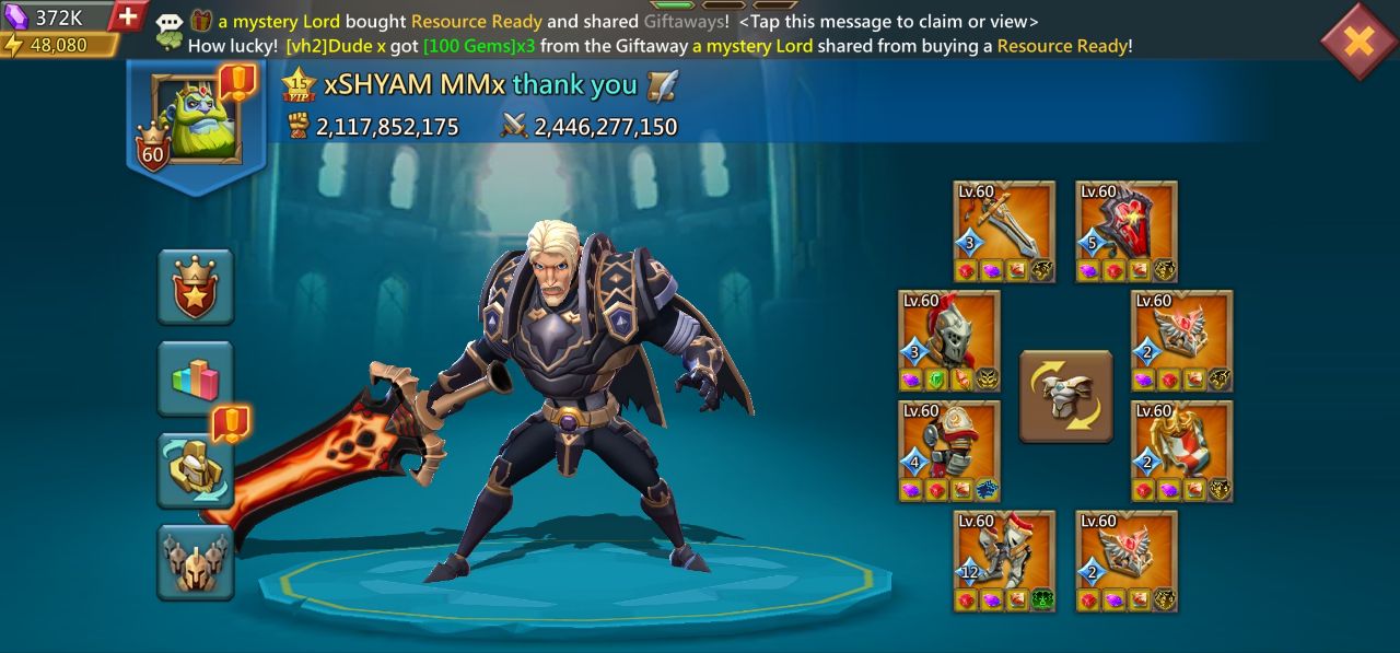 Sold account